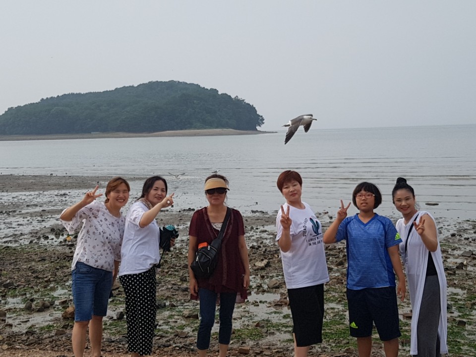 송죽동 새마을 부녀회 대부도 야유회 사진